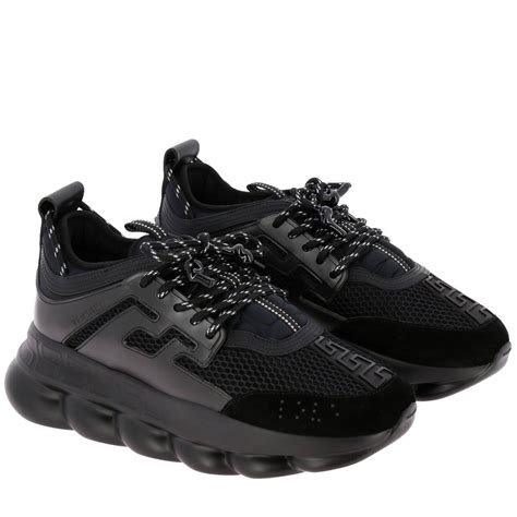 versace sneaker herren schwarz|versace sneakers for men.